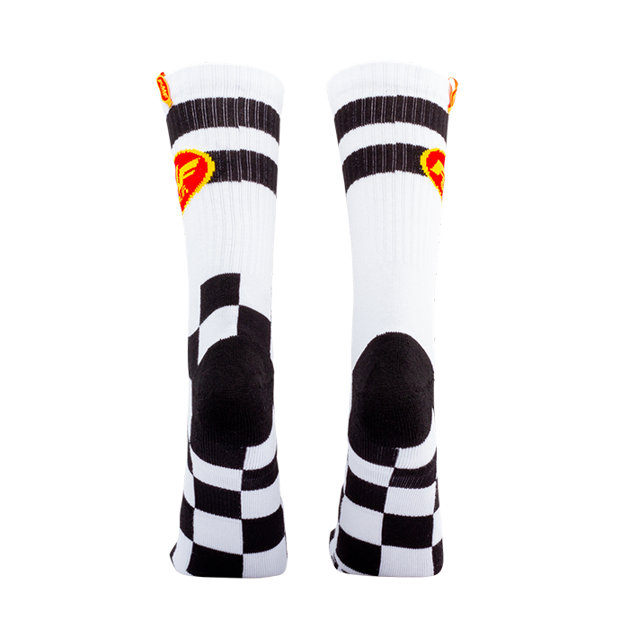 CHECKER SOCKS 2PK ASSORTED - Image 2