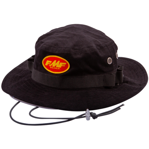 CORD BUCKET HAT BLACK OS