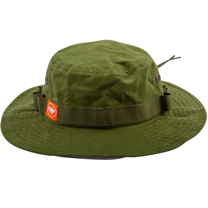CORD BUCKET HAT MILITARY GREEN OS - Image 2