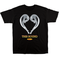 LOVE THIS SOUND 2 TEE BLACK