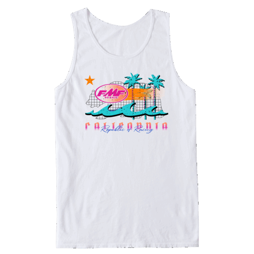 WAVY TANK WHITE 2X