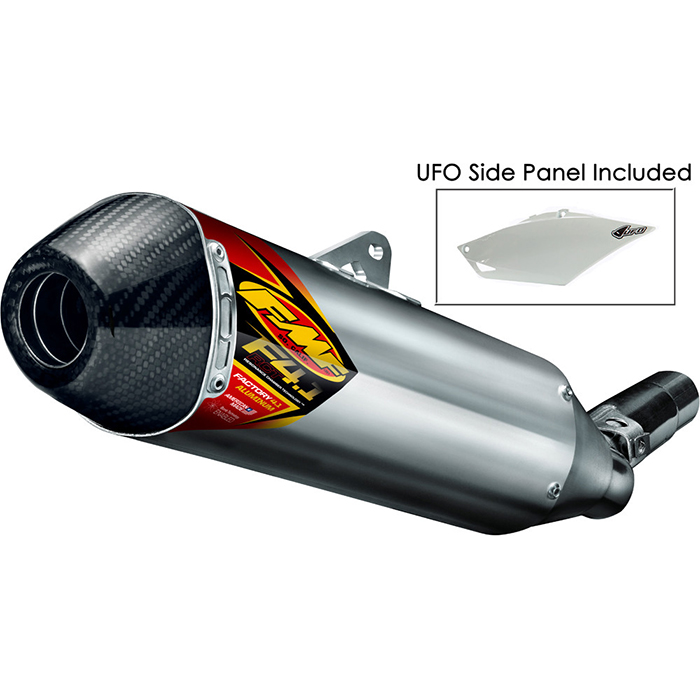 FACTORY 4.1 RCT SS ALUM S/O MUFFLER  CRF250 '14 Honda CRF250R 2014-2017