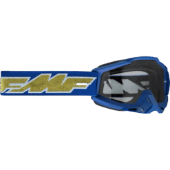 POWERBOMB GOGGLE ROCKET DEEP NAVY/GOLD W/CLEAR LENS