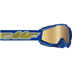 POWERBOMB GOGGLE ROCKET DEEP NVY/GLD W/TRUE GLD MIRROR