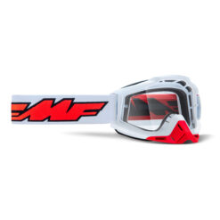POWERBOMB GOGGLE ROCKET WHITE CLEAR LENS