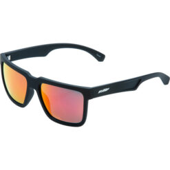 THE DON SUNGLASS MT BLK / RED MIRROR