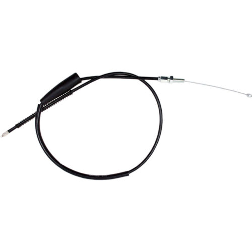 BLACK VINYL THROTTLE CABLE Kawasaki KX60 KX80 1982-2004
