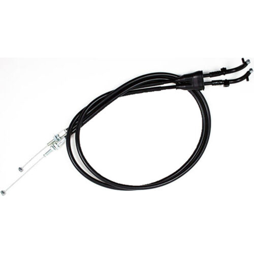 BLACK VINYL THROTTLE CABLE SET Yamaha WR426F YZ426F WR400F YZ250F WR250F 2000-2002