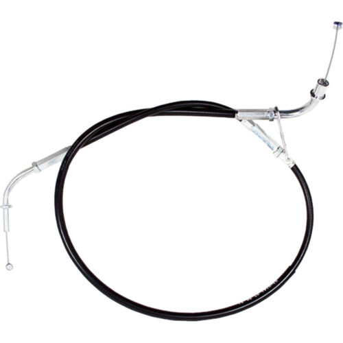 BLACK VINYL THROTTLE PULL CABLE Kawasaki ZL900A Eliminator 1985-1986
