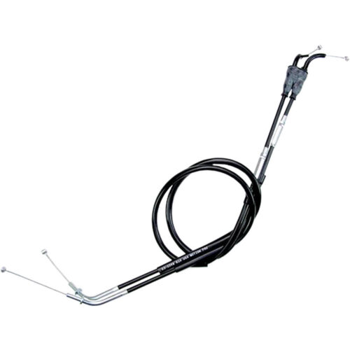 BLACK VINYL THROTTLE PULL CABLE Kawasaki ZX600 Ninja ZX-6R 2007-2008