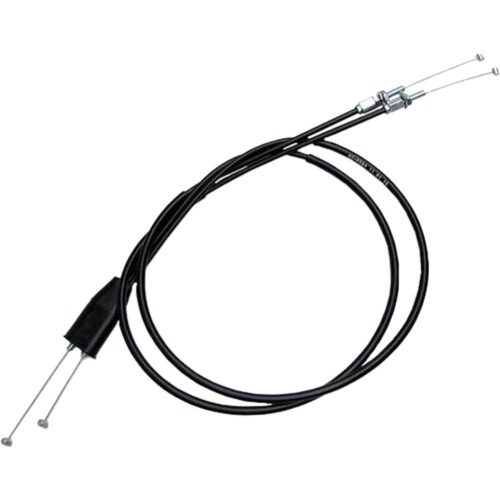 BLACK VINYL THROTTLE PUSH-PULL CABLE SET Honda CRF250R 2010-2013