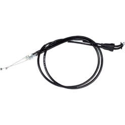 BLACK VINYL THROTTLE PUSH-PULL CABLE SET Kawasaki Suzuki KX250F RM-Z250 2005-2006
