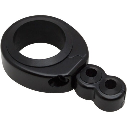 CABLE CLAMP 1 1/4"-1 1/2" DUAL THR/CLU BLK