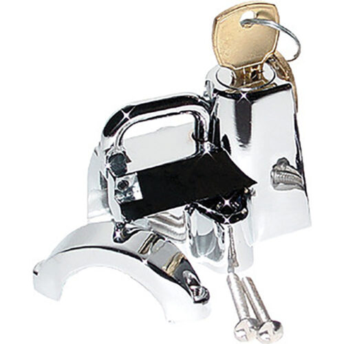 HELMET LOCK (CHROME)