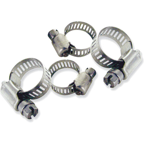 STAINLESS STEEL HOSE CLAMPS 7/16"-25/32" 10/PK