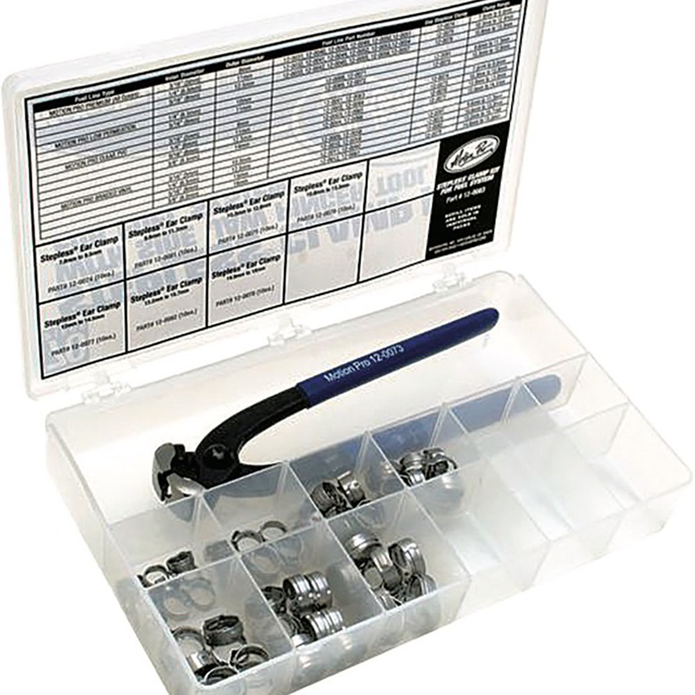STEPLESS CLAMP FUEL LINE FITTINGS KIT 80/PC - Image 2