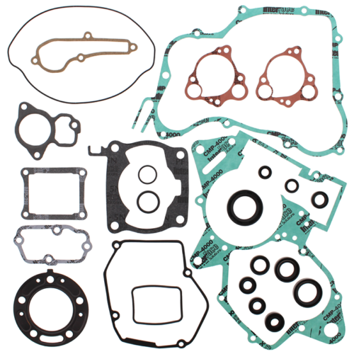 COMPLETE GASKET SET WITH OIL SEALS Honda CR125R 1988-1989