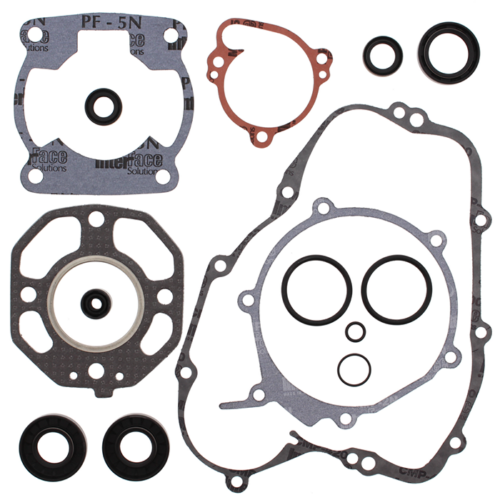 COMPLETE GASKET SET WITH OIL SEALS Kawasaki KX80 1986-1987