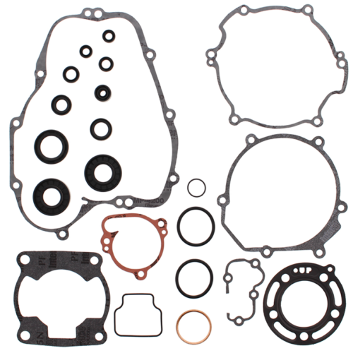 COMPLETE GASKET SET WITH OIL SEALS Kawasaki KX80 1998-2000