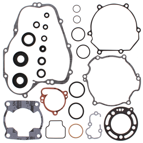 COMPLETE GASKET SET WITH OIL SEALS Kawasaki KX100 2006-2013