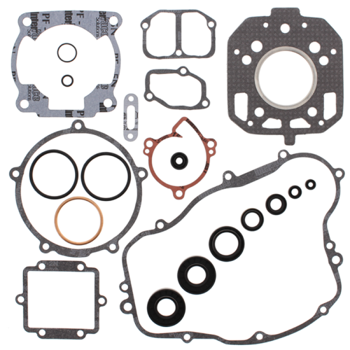 COMPLETE GASKET SET WITH OIL SEALS Kawasaki KX125 1985-1986