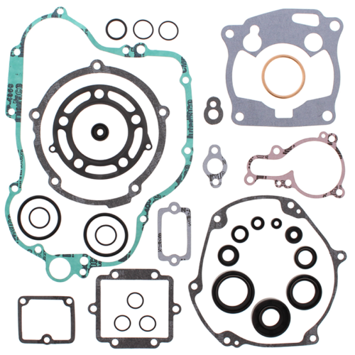 COMPLETE GASKET SET WITH OIL SEALS Kawasaki KX125 1992-1993