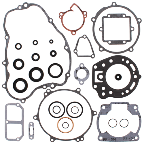 COMPLETE GASKET SET WITH OIL SEALS Kawasaki KDX 200 1989-1994