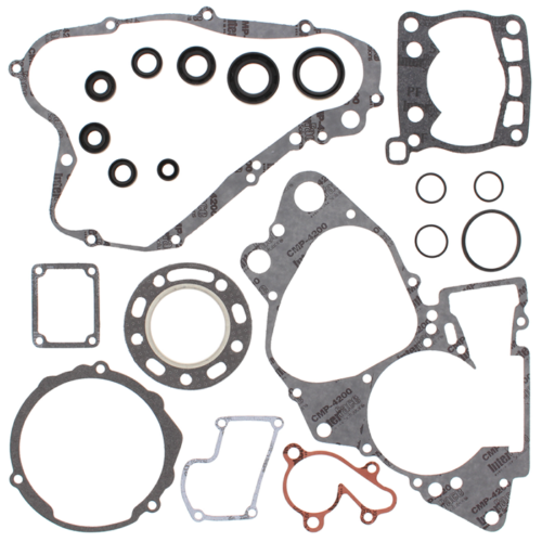 COMPLETE GASKET SET WITH OIL SEALS Suzuki RM125 1989-1989