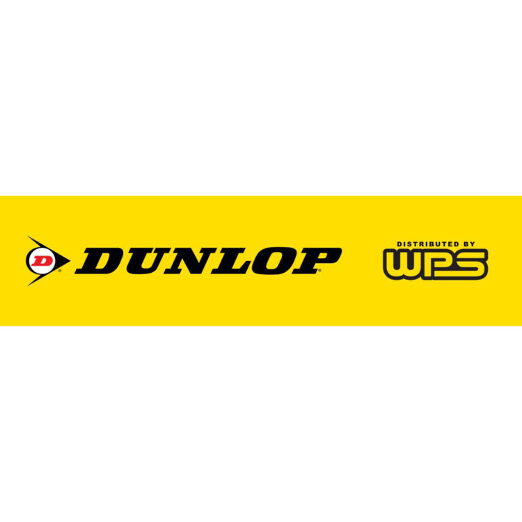 DUNLOP TIRE RACK SIGN 12"X48"