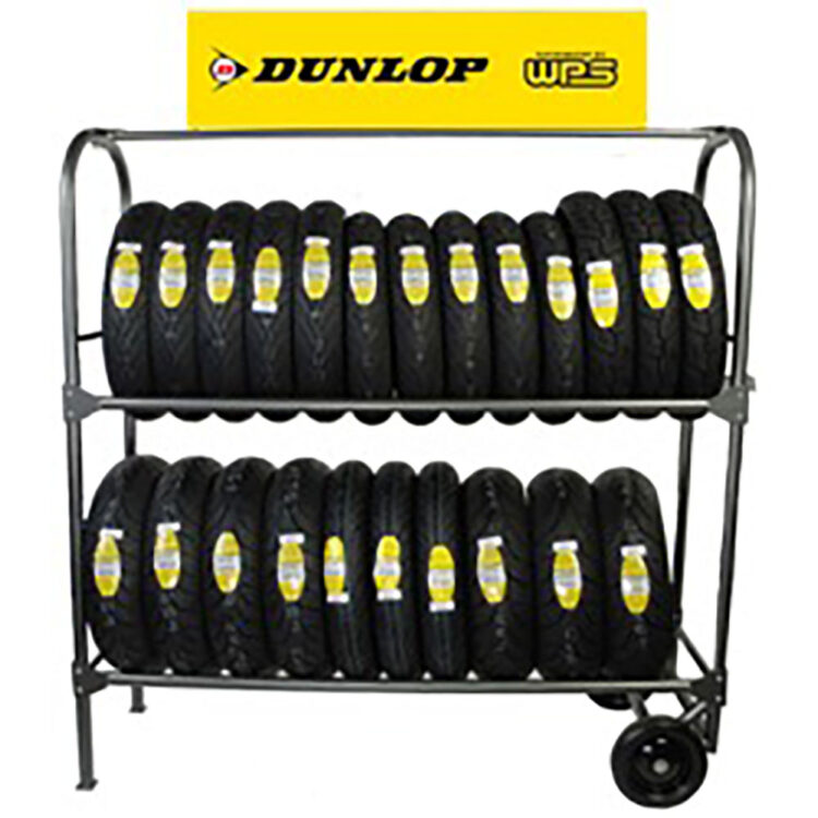 DUNLOP TIRE RACK SIGN 12"X48" - Image 2