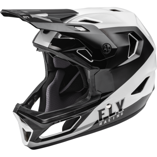 RAYCE HELMET BLACK/WHITE