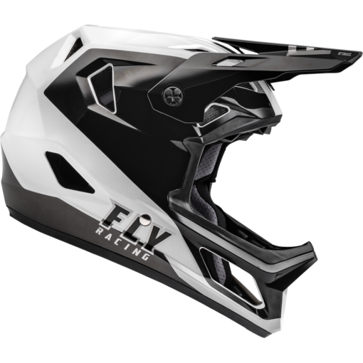 RAYCE HELMET BLACK/WHITE - Image 2