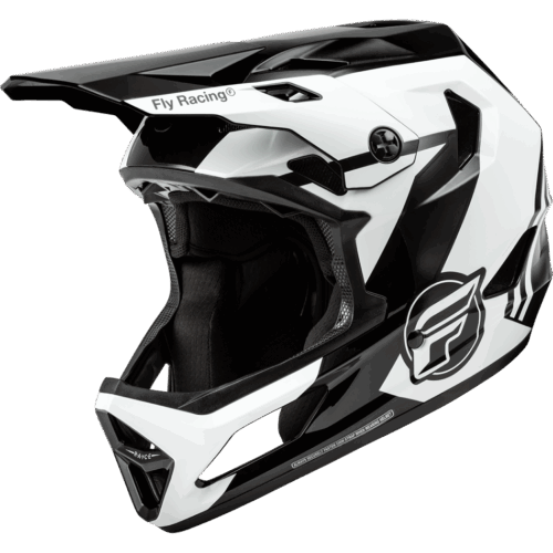 RAYCE HELMET BLACK/WHITE/GREY
