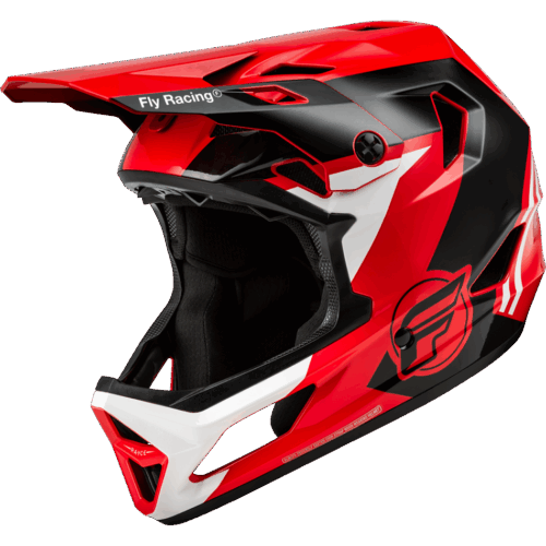 RAYCE HELMET RED/BLACK/WHITE