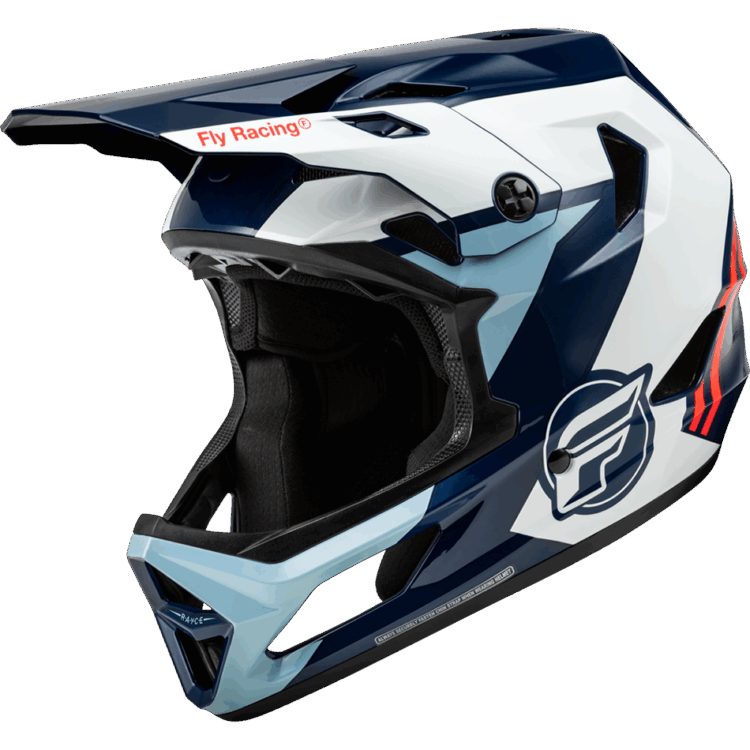 RAYCE HELMET RED/WHITE/BLUE