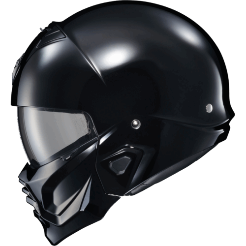 COVERT 2 OPEN-FACE HELMET GLOSS BLACK