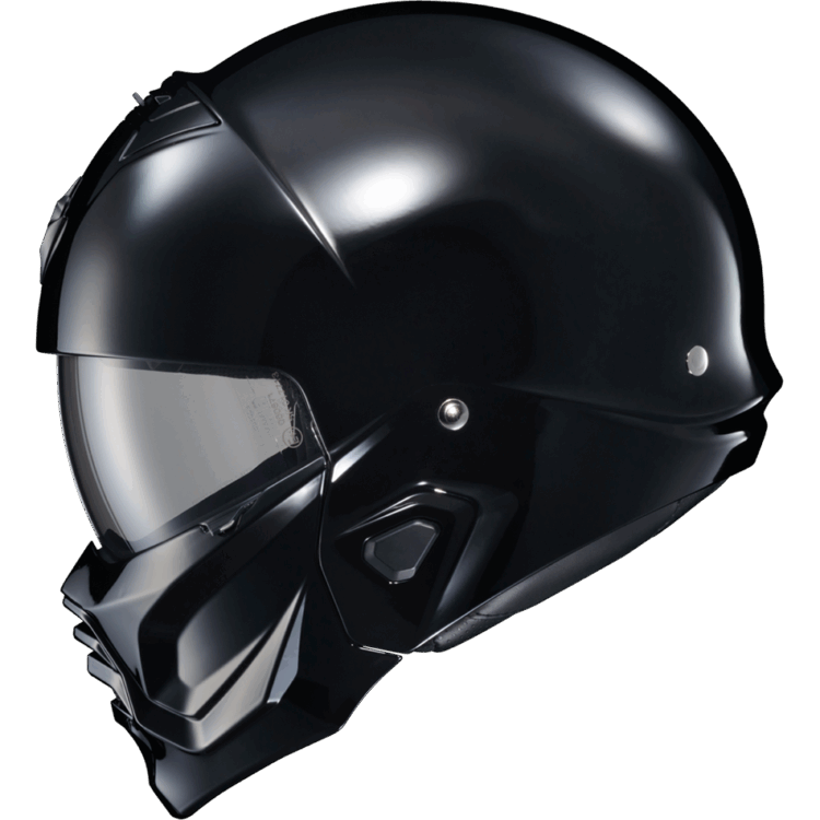 COVERT 2 OPEN-FACE HELMET GLOSS BLACK