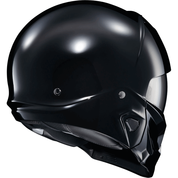 COVERT 2 OPEN-FACE HELMET GLOSS BLACK - Image 3
