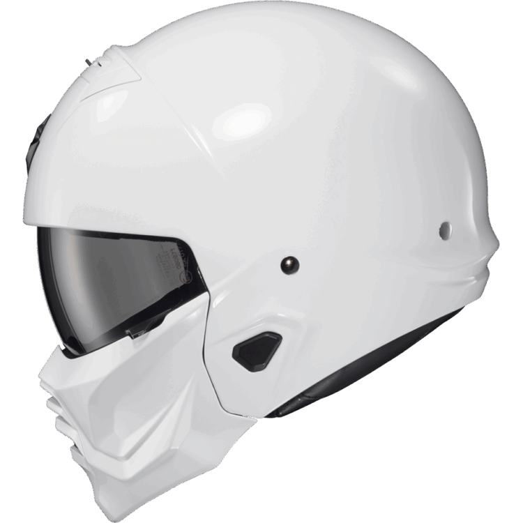 COVERT 2 OPEN-FACE HELMET GLOSS WHITE