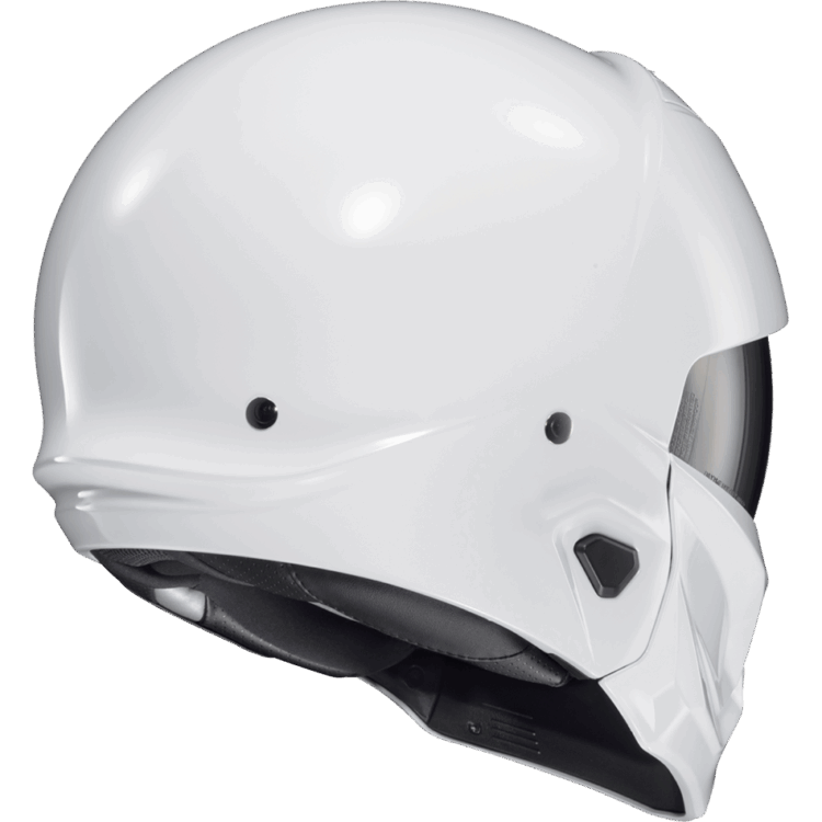 COVERT 2 OPEN-FACE HELMET GLOSS WHITE - Image 5