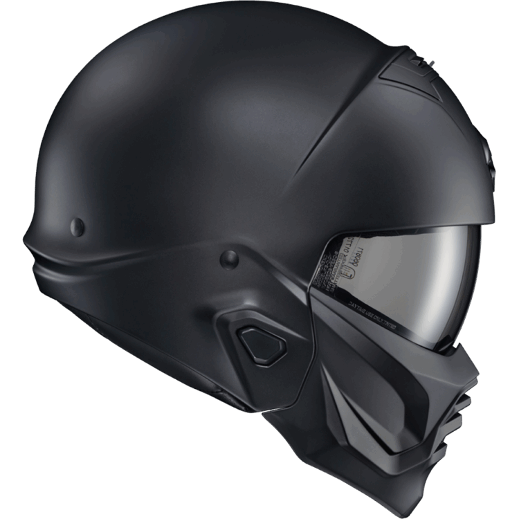 COVERT 2 OPEN-FACE HELMET MATTE BLACK - Image 4