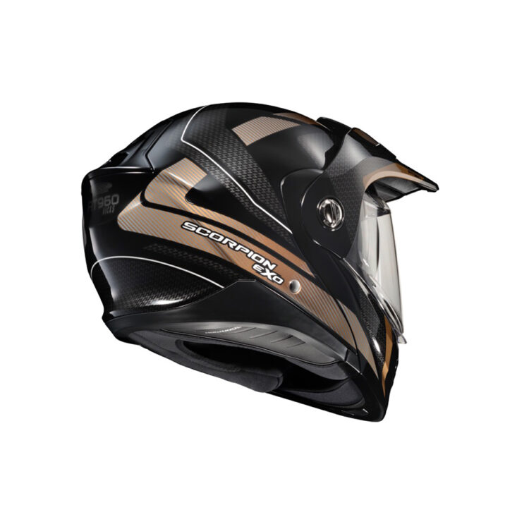 EXO-AT960 MODULAR HELMET HICKS BLACK/GOLD - Image 2