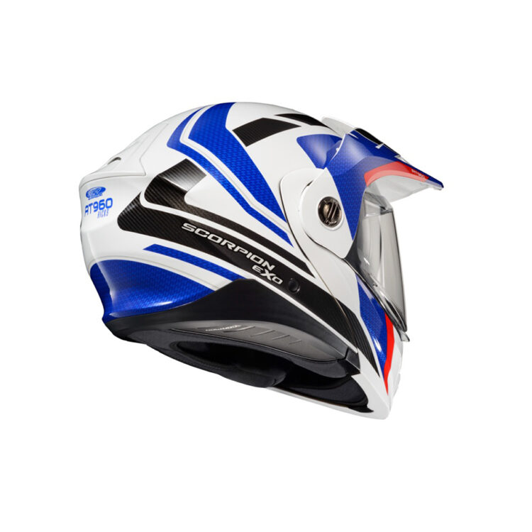 EXO-AT960 MODULAR HELMET HICKS WHITE/BLUE - Image 2