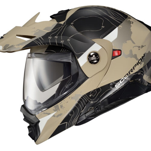 EXO-AT960 MODULAR HELMET TOPOGRAPHIC SAND/BLACK