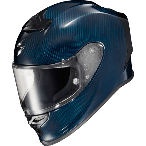 EXO-R1 AIR FULL FACE HELMET CARBON BLUE