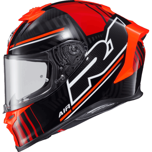 EXO-R1 AIR FULL FACE HELMET JUICE RED 2X