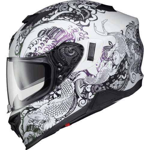 EXO-T520 HELMET NAMA-SUSHI WHITE/CHAMELEON 2X