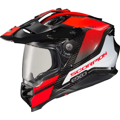 XT9000 CARBON FULL-FACE HELMET TRAILHEAD RED