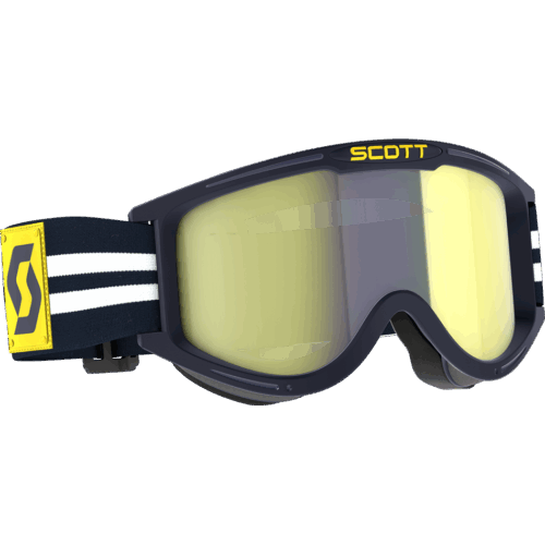 89X ERA GOGGLE BLUE/WHITE YELLOW CHROME