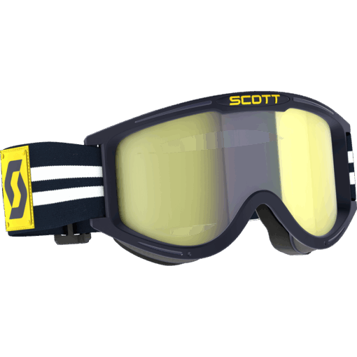 89X ERA GOGGLE BLUE/WHITE YELLOW CHROME